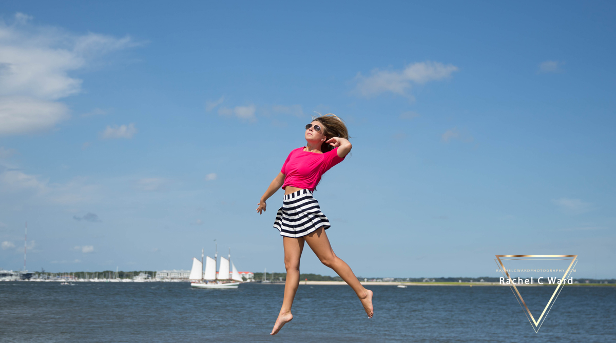 Destination Senior Photography in Charleston, SC